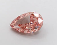 5.16ct Pear Lab Grown Diamond (Colour Fancy Light Pinkish Brown, Clarity VVS2, IGI Certified)