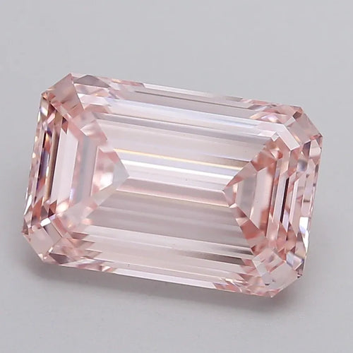 5.23ct Emerald Lab Grown Diamond (Colour Fancy Intense Pink, Clarity VVS2, IGI Certified)
