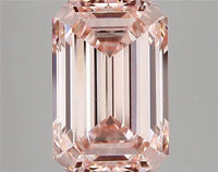 5.23ct Emerald Lab Grown Diamond (Colour Fancy Pink, Clarity VVS2, IGI Certified)