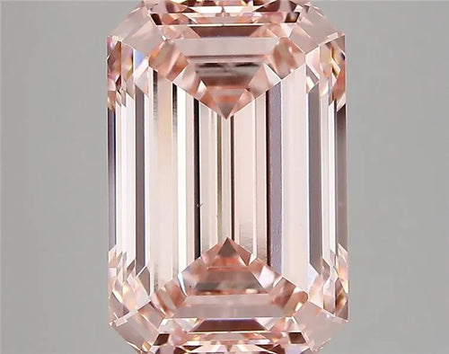 5.23ct Emerald Lab Grown Diamond (Colour Fancy Pink, Clarity VVS2, IGI Certified)