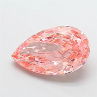 5.25ct Pear Lab Grown Diamond (Colour Fancy Vivid Pink, Clarity VVS2, IGI Certified)