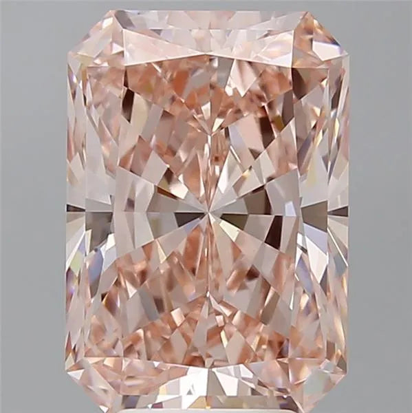 5.31ct Radiant Lab Grown Diamond (Colour Fancy Vivid Pink, Clarity VVS2, IGI Certified)