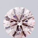 5.45ct Round Lab Grown Diamond (Colour Fancy Pink, Clarity VVS2, Cut ID, IGI Certified)