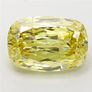 5.51ct Cushion modified Lab Grown Diamond (Colour Fancy Intense Yellow, Clarity VS1, IGI Certified)