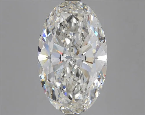 5.53ct Oval Lab Grown Diamond (Colour G, Clarity SI1, IGI Certified)