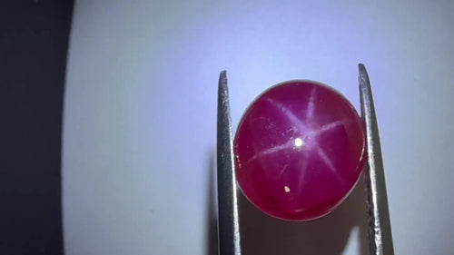 5.53ct Oval Natural Ruby (Colour Red, Clarity Slightly Included, Cut Cabochon)