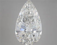 5.55ct Pear Lab Grown Diamond (Colour E, Clarity VS2, IGI Certified)