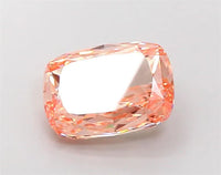 5.57ct Cushion modified Lab Grown Diamond (Colour Fancy Pinkish Orange, Clarity VS1, IGI Certified)