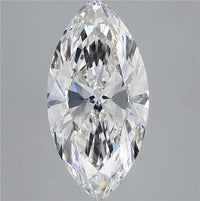 5.57ct Marquise Lab Grown Diamond (Colour F, Clarity VVS2, IGI Certified)