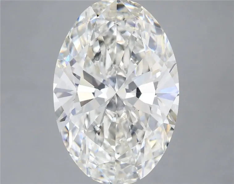 5.58ct Oval Lab Grown Diamond (Colour F, Clarity VS1, IGI Certified)