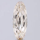 5.65ct Oval Lab Grown Diamond (Colour Very Light Brown, Clarity VS1, IGI Certified)