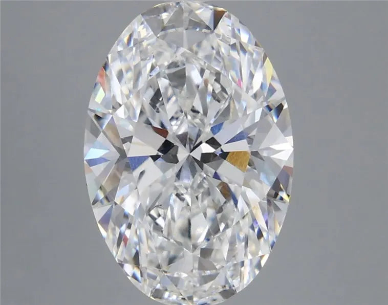 5.90ct Oval Lab Grown Diamond (Colour E, Clarity VVS2, IGI Certified)