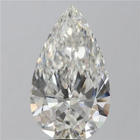 5.92ct Pear Lab Grown Diamond (Colour F, Clarity VVS2, IGI Certified)