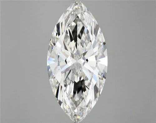 6.00ct Marquise Lab Grown Diamond (Colour G, Clarity VS2, IGI Certified)