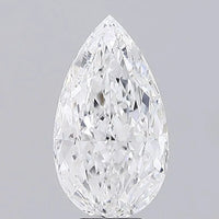 6.00ct Pear Lab Grown Diamond (Colour E, Clarity VS1, IGI Certified)