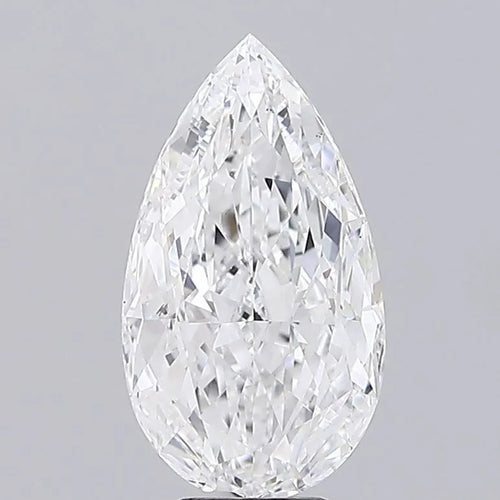 6.00ct Pear Lab Grown Diamond (Colour E, Clarity VS1, IGI Certified)