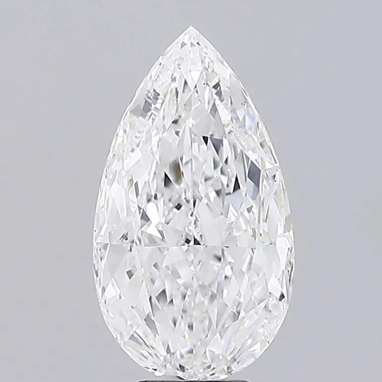 6.00ct Pear Lab Grown Diamond (Colour E, Clarity VS1, IGI Certified)