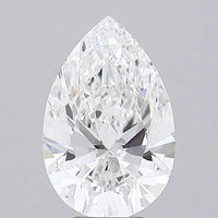 6.00ct Pear Lab Grown Diamond (Colour E, Clarity VVS2, IGI Certified)