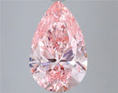 6.00ct Pear Lab Grown Diamond (Colour Fancy Vivid Pink, Clarity VVS2, IGI Certified)