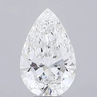 6.03ct Pear Lab Grown Diamond (Colour E, Clarity VVS1, IGI Certified)