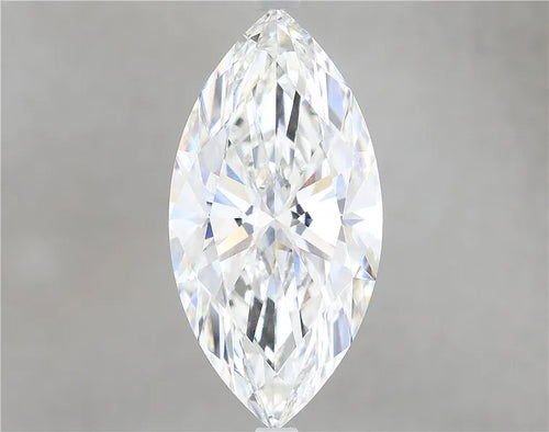 6.04ct Marquise Lab Grown Diamond (Colour G, Clarity VVS2, IGI Certified)