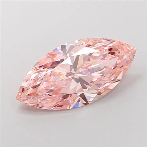 6.07ct Marquise Lab Grown Diamond (Colour Fancy Intense Pink, Clarity VVS2, IGI Certified)