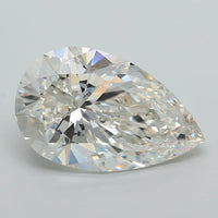 6.08ct Pear Lab Grown Diamond (Colour G, Clarity VS1, IGI Certified)