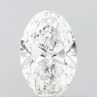 6.09ct Oval Lab Grown Diamond (Colour E, Clarity VVS2, IGI Certified)