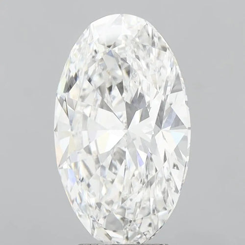 6.09ct Oval Lab Grown Diamond (Colour E, Clarity VVS2, IGI Certified)