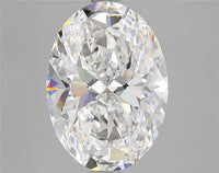 6.10ct Oval Lab Grown Diamond (Colour E, Clarity VVS2, IGI Certified)