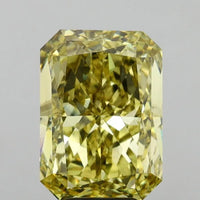 6.10ct Radiant Lab Grown Diamond (Colour Fancy Intense Yellow, Clarity VVS2, IGI Certified)
