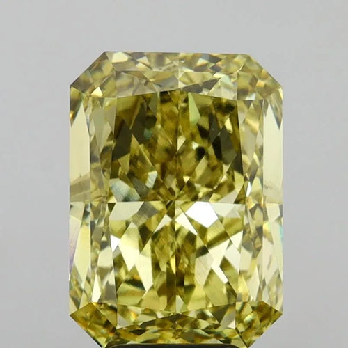 6.10ct Radiant Lab Grown Diamond (Colour Fancy Intense Yellow, Clarity VVS2, IGI Certified)