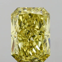 6.10ct Radiant Lab Grown Diamond (Colour Fancy Intense Yellow, Clarity VVS2, IGI Certified)