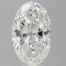 6.51ct Oval Lab Grown Diamond (Colour F, Clarity VS1, IGI Certified)