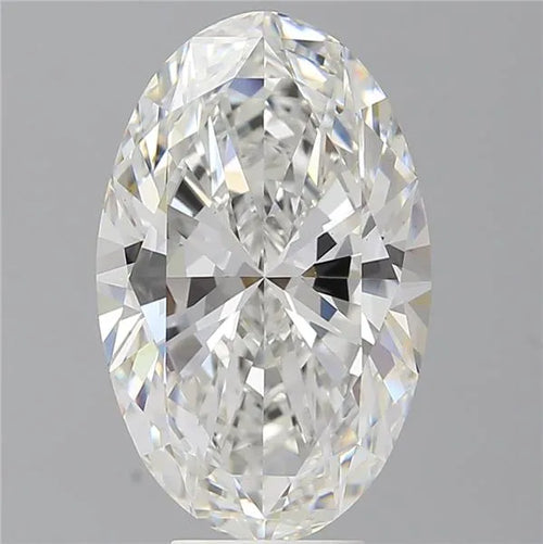 6.51ct Oval Lab Grown Diamond (Colour F, Clarity VS1, IGI Certified)