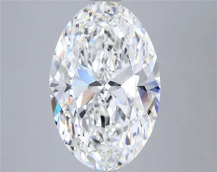 6.52ct Oval Lab Grown Diamond (Colour E, Clarity VS2, IGI Certified)