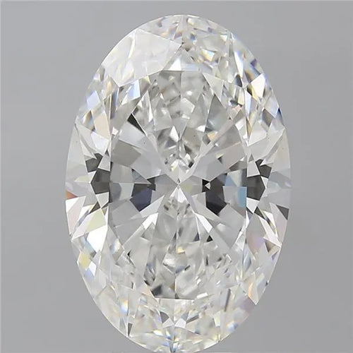 6.57ct Oval Lab Grown Diamond (Colour E, Clarity VS1, IGI Certified)