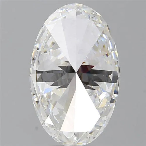 6.58ct Oval Lab Grown Diamond (Colour E, Clarity VS2, IGI Certified)