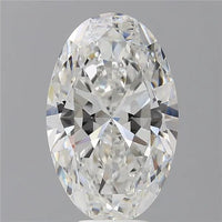 6.59ct Oval Lab Grown Diamond (Colour E, Clarity VVS2, IGI Certified)