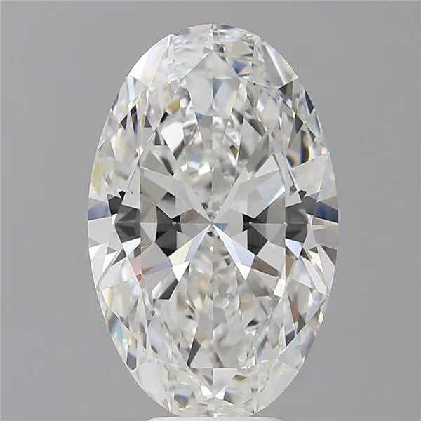 6.59ct Oval Lab Grown Diamond (Colour E, Clarity VVS2, IGI Certified)