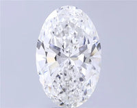 7.00ct Oval Lab Grown Diamond (Colour E, Clarity VS1, IGI Certified)