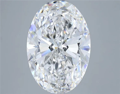 7.00ct Oval Lab Grown Diamond (Colour E, Clarity VS1, IGI Certified)