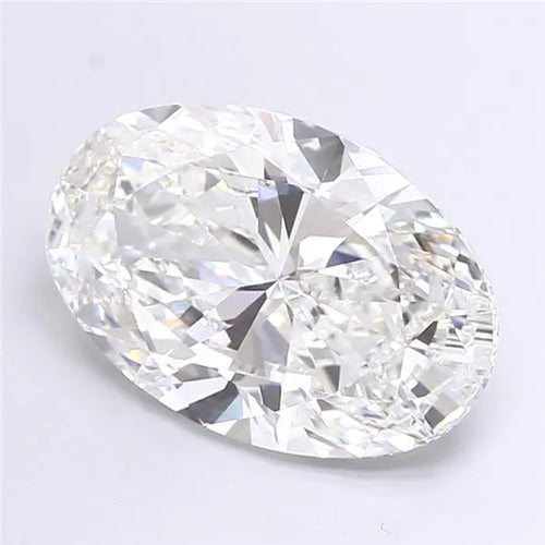 7.02ct Oval Lab Grown Diamond (Colour F, Clarity VVS2, IGI Certified)