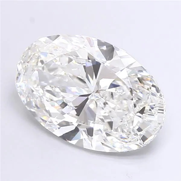 7.02ct Oval Lab Grown Diamond (Colour F, Clarity VVS2, IGI Certified)
