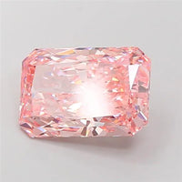 7.03ct Radiant Lab Grown Diamond (Colour Fancy Vivid Pink, Clarity VVS2, IGI Certified)