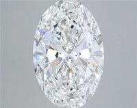 7.07ct Oval Lab Grown Diamond (Colour E, Clarity VS1, IGI Certified)