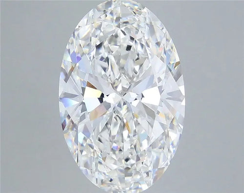 7.07ct Oval Lab Grown Diamond (Colour E, Clarity VS1, IGI Certified)
