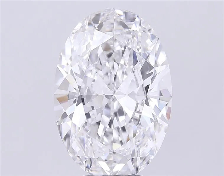 7.07ct Oval Lab Grown Diamond (Colour E, Clarity VVS2, IGI Certified)