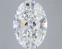 7.07ct Oval Lab Grown Diamond (Colour E, Clarity VVS2, IGI Certified)