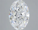7.08ct Oval Lab Grown Diamond (Colour E, Clarity VVS2, IGI Certified)